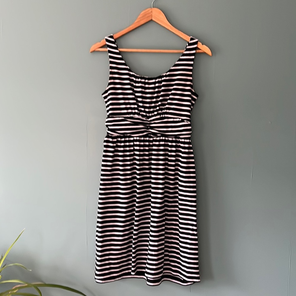 Faded Glory Striped Dress Sz M